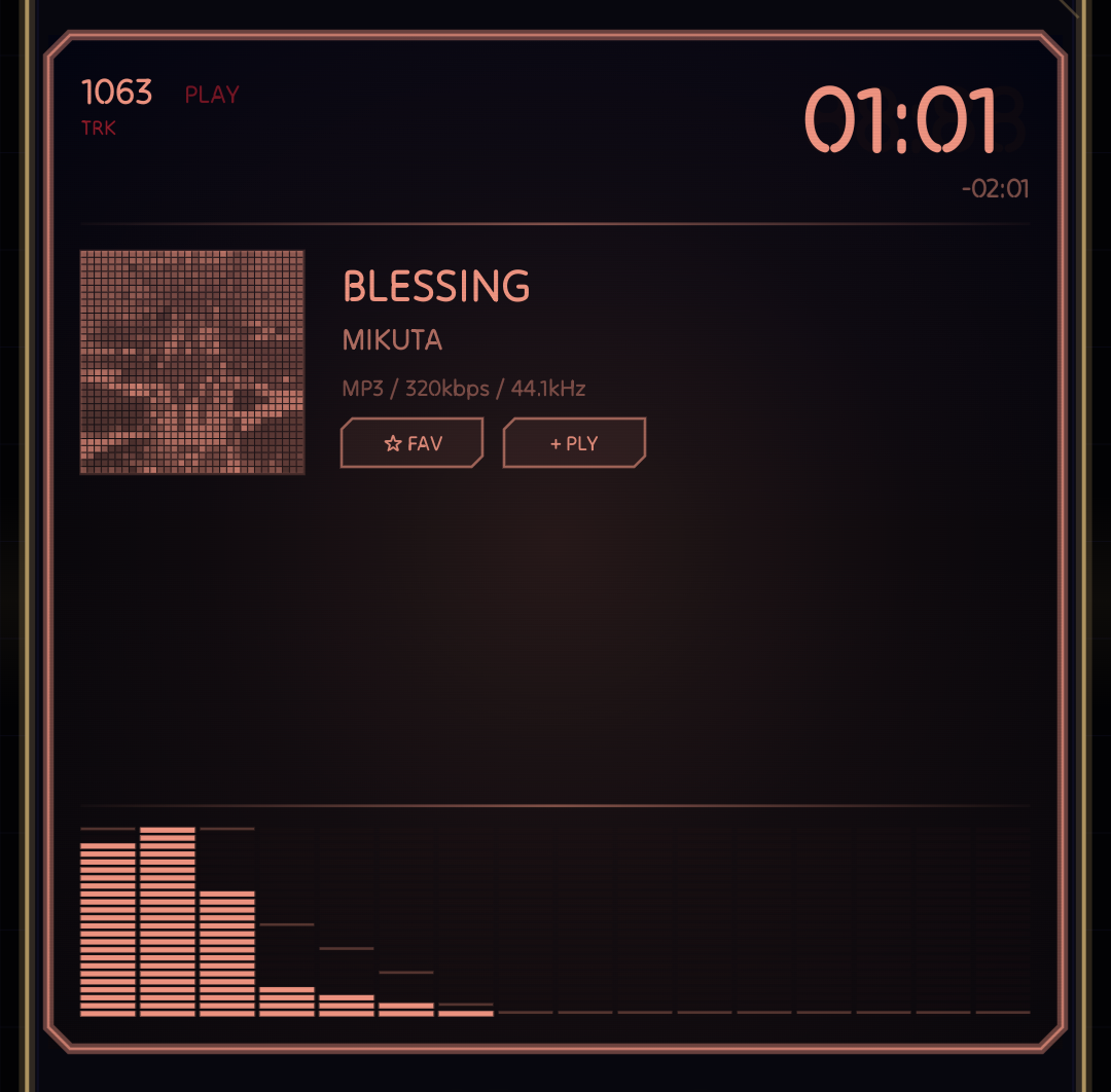 Quick actions in NeoMusic
