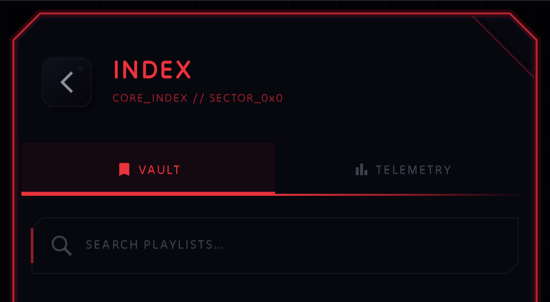 Vault search in NeoMusic