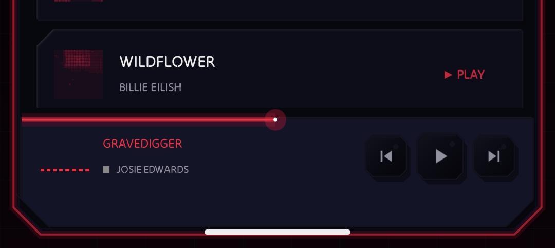 Seekable mini-player progress bar in NeoMusic